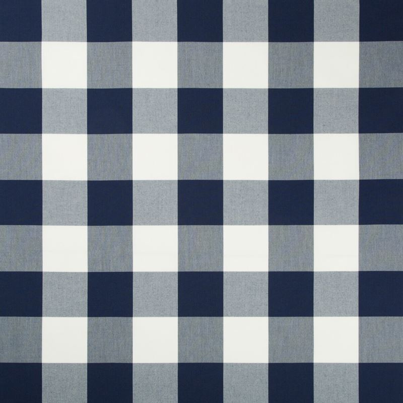 Sample 35371.50.0 Indigo Multipurpose Plaid Fabric by Kravet Basics
