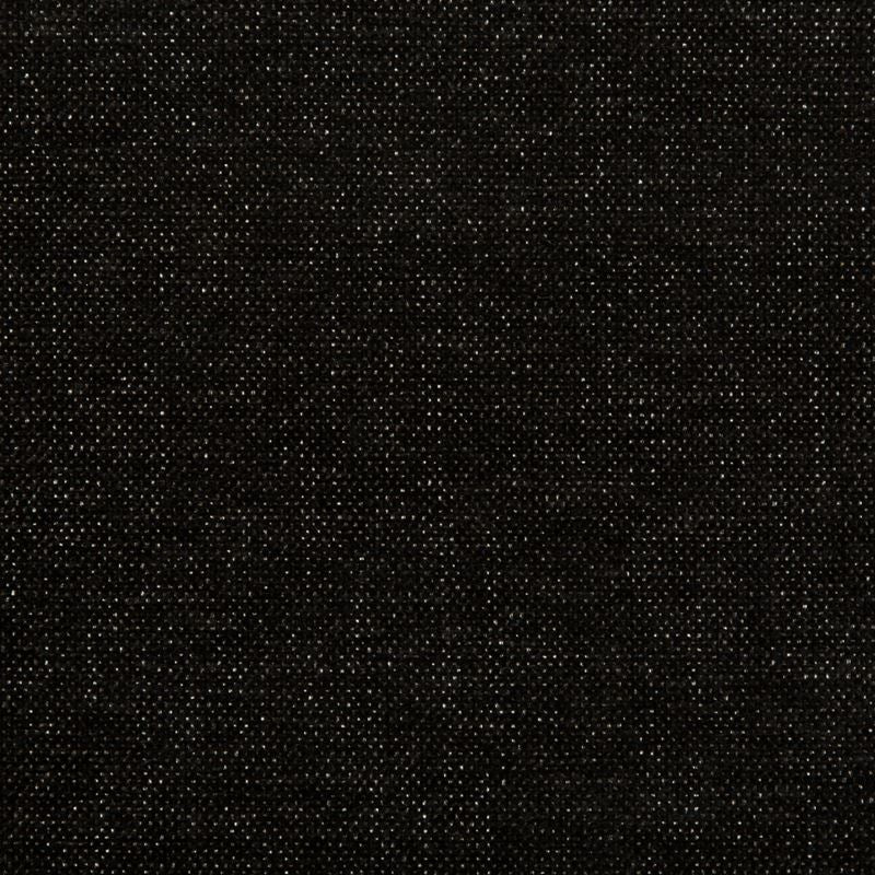 Sample 35393.8.0 Black Upholstery Solids Plain Cloth Fabric by Kravet Smart