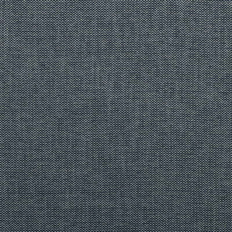 Sample 35514.515.0 Light Blue Upholstery Herringbone Tweed Fabric by Kravet Smart