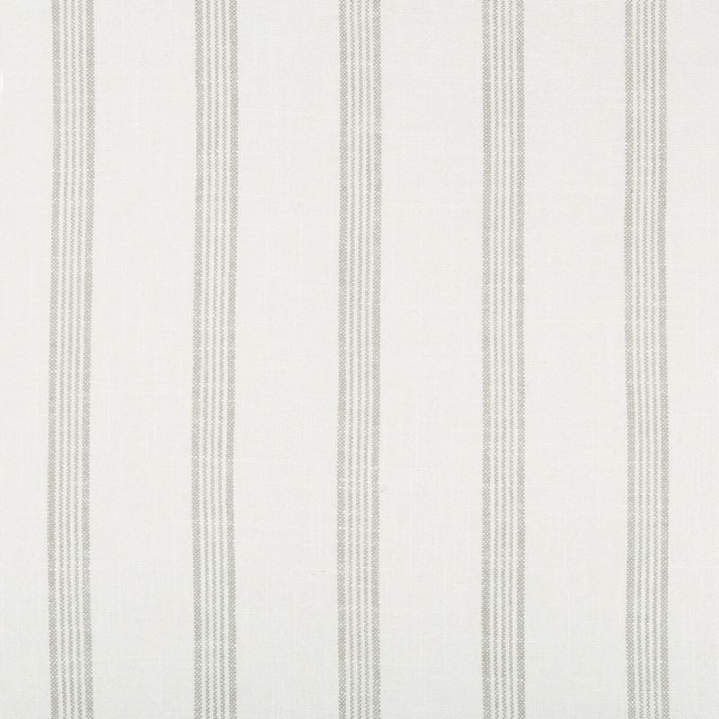 Sample 35528.11.0 White Multipurpose Stripes Fabric by Kravet Basics