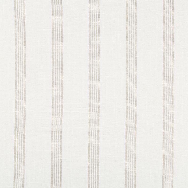 Sample 35528.16.0 White Multipurpose Stripes Fabric by Kravet Basics