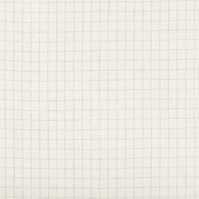 Sample 35531.1.0 White Multipurpose Check Houndstooth Fabric by Kravet Basics