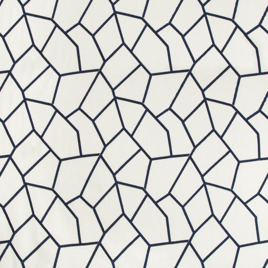 Sample 35736.150.0 Kravet Design Blue Geometric Kravet Design Fabric
