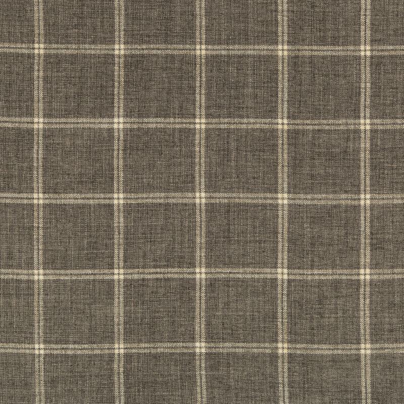Sample 35774.11.0 Grey Check/Plaid Kravet Basics Fabric