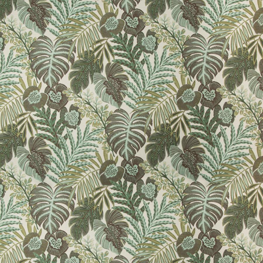 Looking 35824.35.0 Sanur Blue Botanical by Kravet Design Fabric