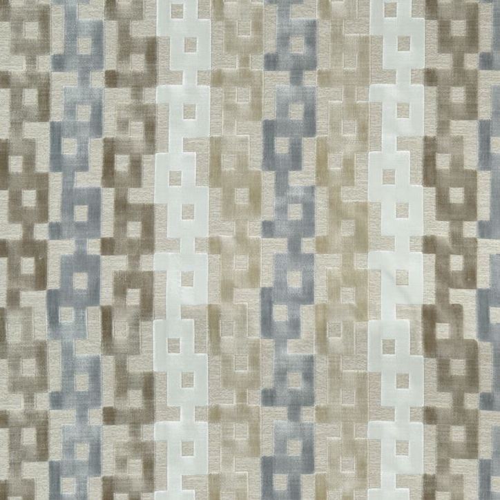 Sample 35856.1611.0 Chain Velvet Beige Geometric Kravet Couture Fabric