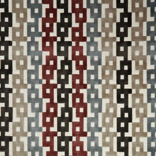 Sample 35856.921.0 Chain Velvet Beige Geometric Kravet Couture Fabric