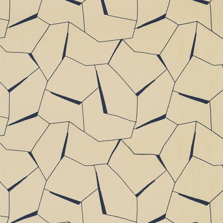 Sample 35878.516.0 DIVERGING, INDIGO by Kravet Couture Fabric