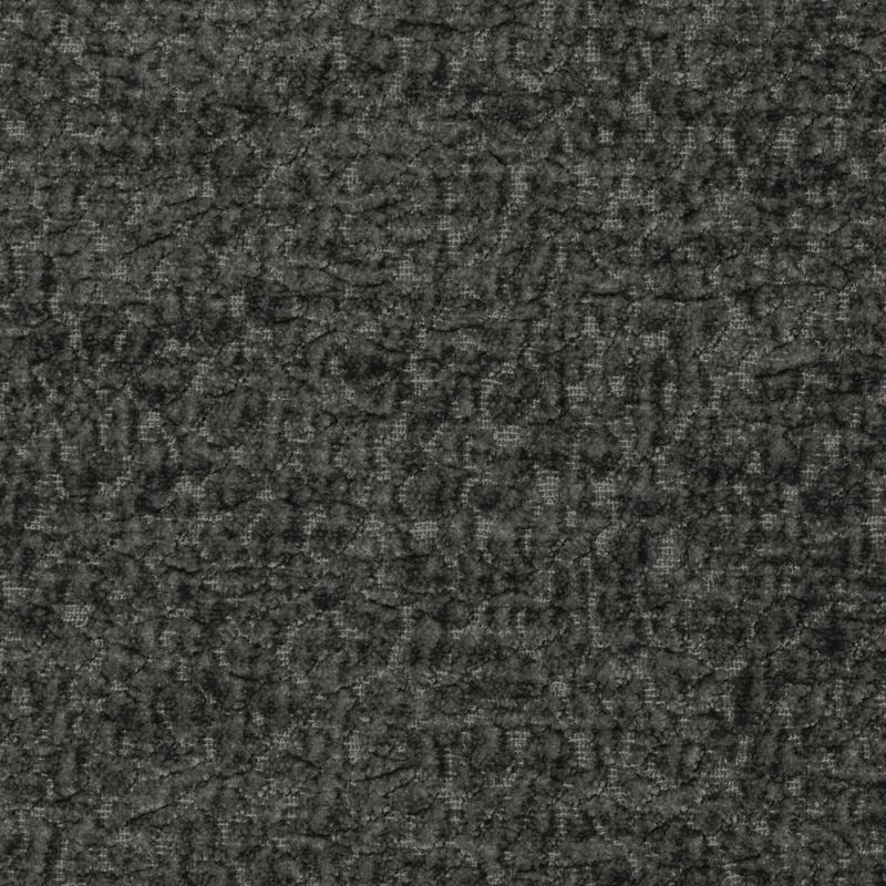 Sample 36074.2121.0 BARTON CHENILLE, GRAPHITE by Kravet Smart Fabric