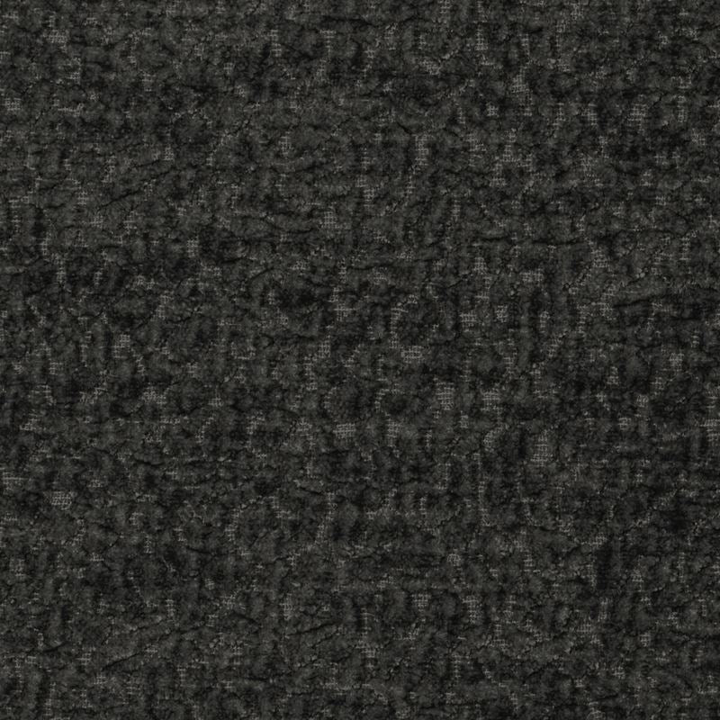 Sample 36074.8.0 BARTON CHENILLE, CHARCOAL by Kravet Smart Fabric