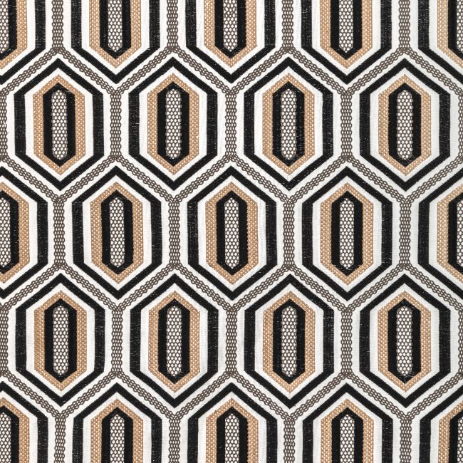 Sample - 36368.816.0 | Kaleidoscope Emb, Corey Damen Jenkins Trad Nouveau - Kravet Couture Fabric
