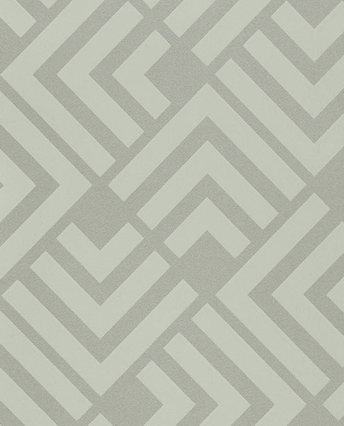 Purchase 366042 Geonature Mint Geometric Eijffinger