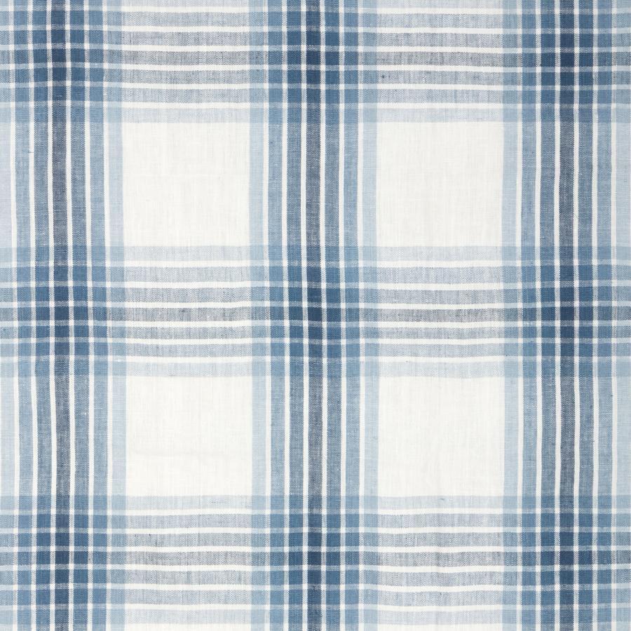 Purchase 37646.15.0 Royal Palm Plaid, Blue Bay - Kravet Couture Fabric