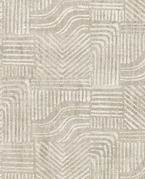 Purchase 391532 Terra, Pueblo Light Grey Global Geometric by Eijffinger Wallpaper