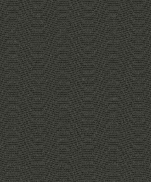 Purchase 395854 Bold, Curves Black Glittering Waves by Eijffinger Wallpaper