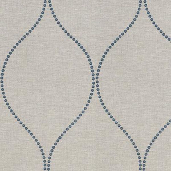 Sample 4004.135.0 Beige Drapery Dots Fabric by Kravet Design
