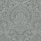 Purchase 4019-86446 Lustre, Artemis Pewter Floral Damask by A-Street Prints Wallpaper