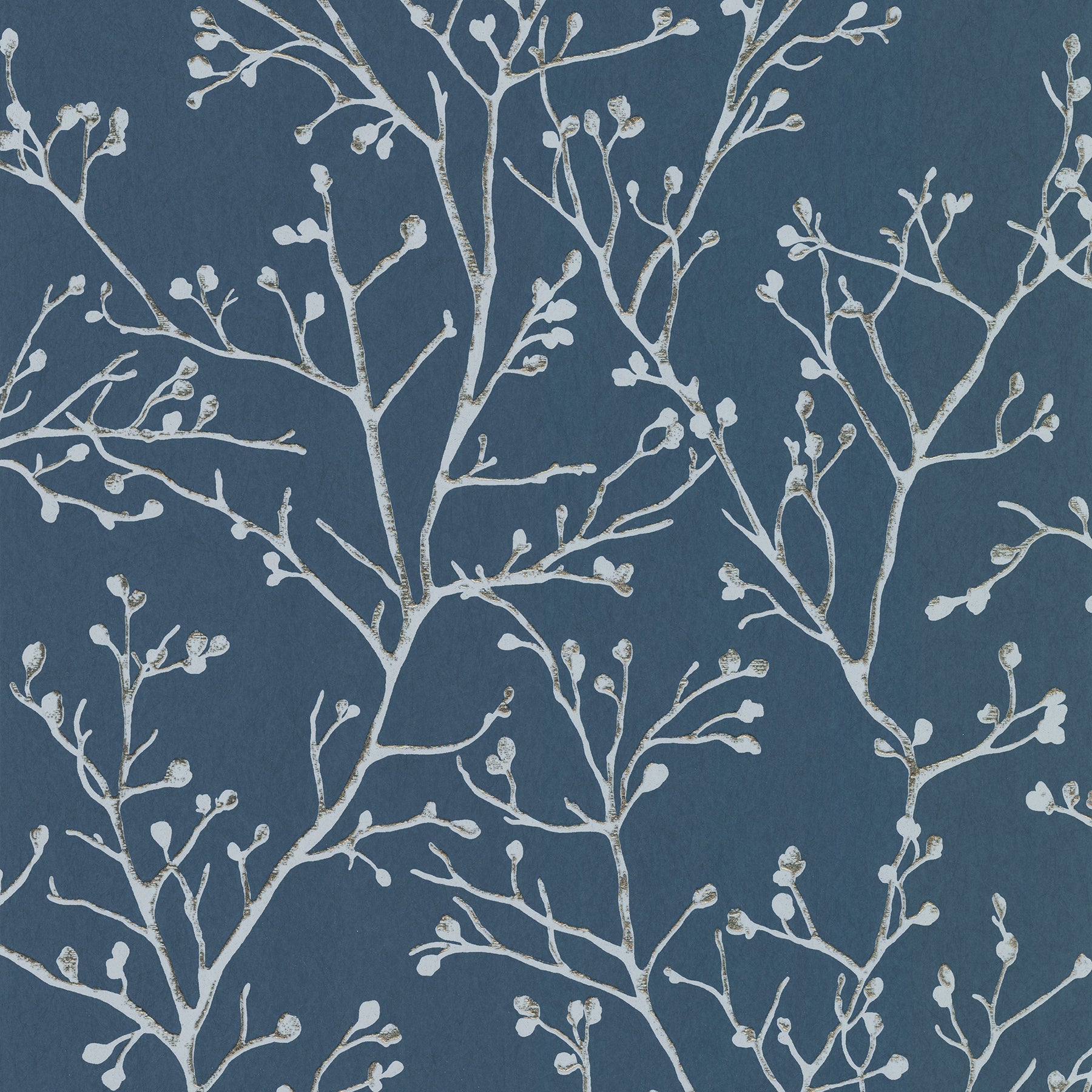 Purchase 4019-86455 Lustre, Koura Sapphire Budding Branches by A-Street Prints Wallpaper