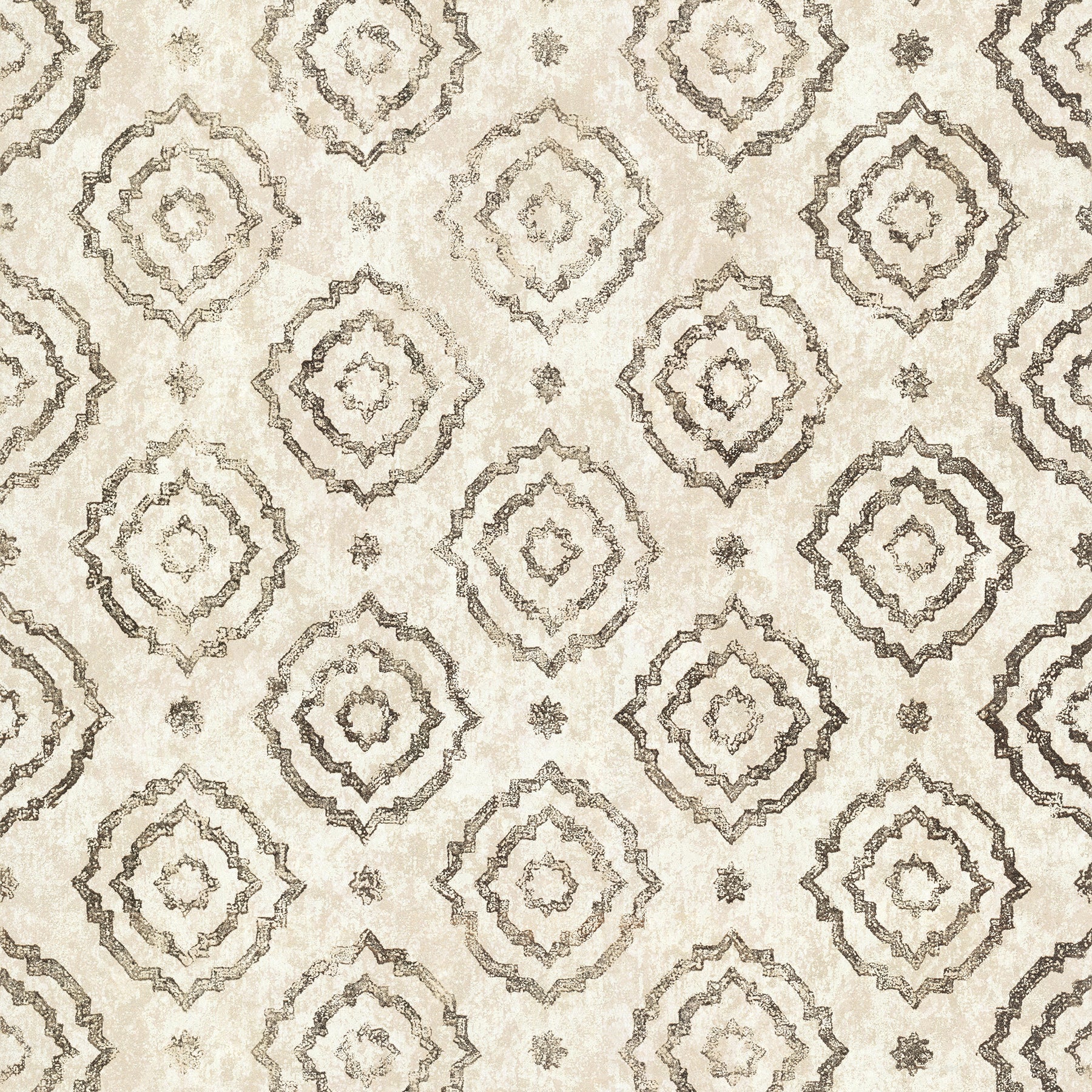 Purchase 4019-86463 Lustre, Uma Gold Star Medallion by A-Street Prints Wallpaper