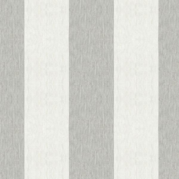 Sample 4024.11.0 Silver Drapery Stripes Fabric by Kravet Design