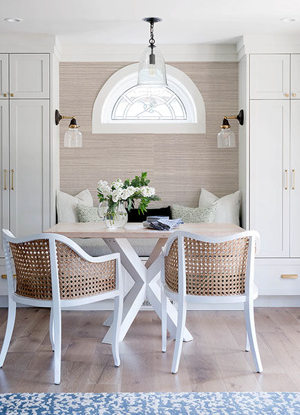 4034-72108 | Scott Living III, Kenter Taupe Sisal Grasscloth - A-Stree