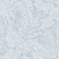 Purchase 4034-72119 A-Street Wallpaper, Brentwood Sky Blue Palm Leaves - Scott Living III