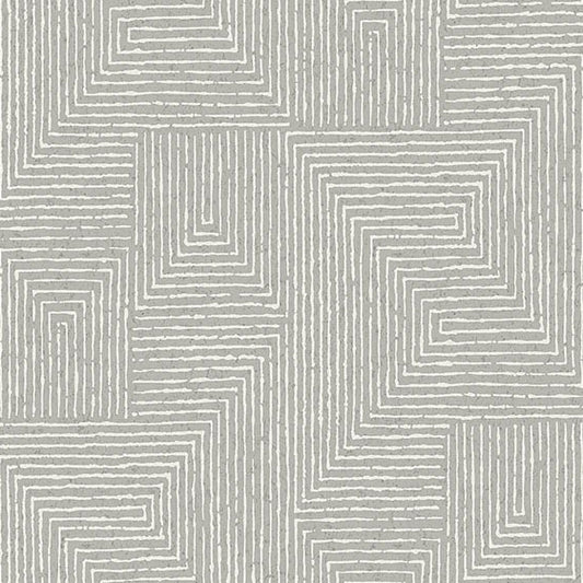 Purchase 4034-72143 A-Street Wallpaper, Mortenson Dove Geometric - Scott Living III