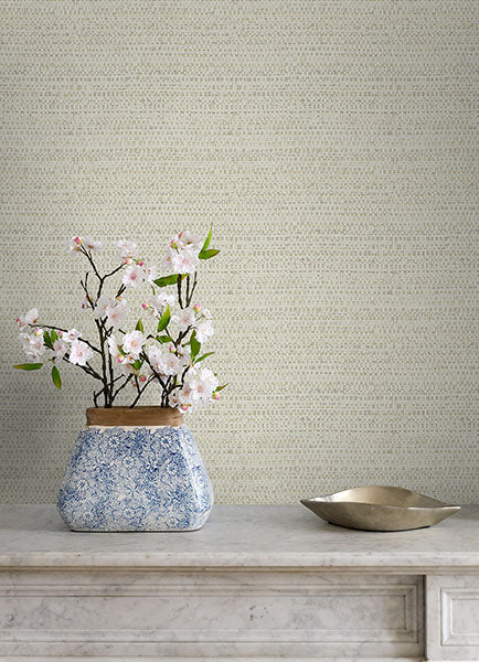 Purchase 4071-70054 Advantage Wallpaper, Balantine Bone Weave - Blue Heron1