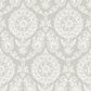 Purchase 4071-71020 Advantage Wallpaper, Helm Damask Taupe Floral Medallion - Blue Heron