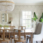 Purchase 4071-71020 Advantage Wallpaper, Helm Damask Taupe Floral Medallion - Blue Heron1