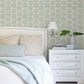 Purchase 4071-71028 Advantage Wallpaper, Sea Biscuit Aqua Sand Dollar - Blue Heron1