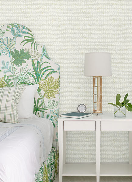 Purchase 4071-71029 Advantage Wallpaper, Wellen Cream Abstract Rope - Blue Heron1