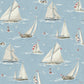 Purchase 4071-71034 Advantage Wallpaper, Leeward Light Blue Sailboat - Blue Heron