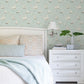 Purchase 4071-71037 Advantage Wallpaper, Leeward Aqua Sailboat - Blue Heron1