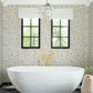 Purchase 4071-71039 Advantage Wallpaper, Plumeria Grey Floral Trail - Blue Heron12