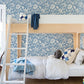 Purchase 4071-71040 Advantage Wallpaper, Plumeria Blue Floral Trail - Blue Heron1