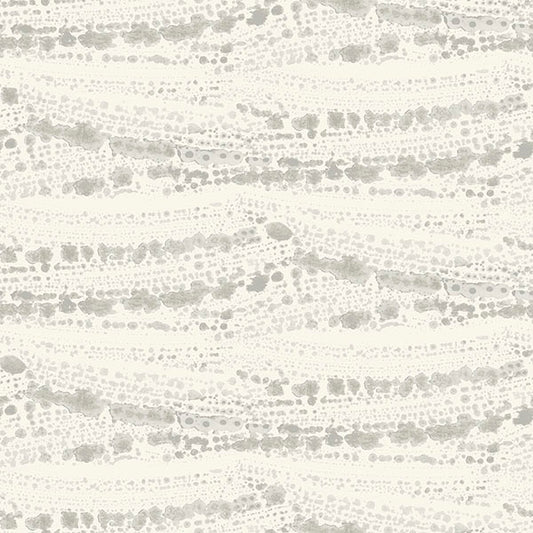 Purchase 4071-71045 Advantage Wallpaper, Rannell Grey Abstract Scallop - Blue Heron