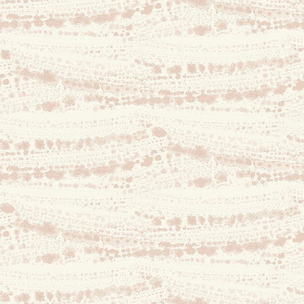 Purchase 4071-71047 Advantage Wallpaper, Rannell Peach Abstract Scallop - Blue Heron
