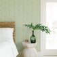 Purchase 4071-71062 Advantage Wallpaper, Sand Drips Green Painted Dots - Blue Heron1