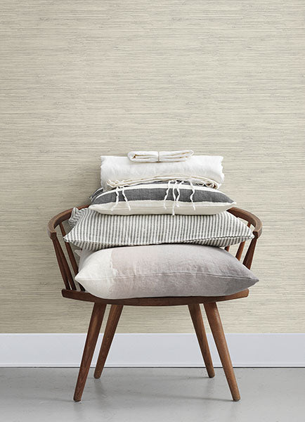 Purchase 4071-71065 Advantage Wallpaper, Grassweave Light Grey Imitation Grasscloth - Blue Heron12
