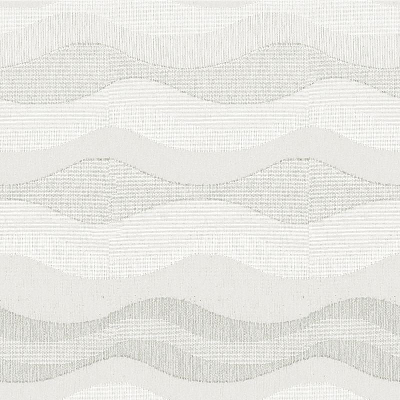 Sample 4107.101.0 White Drapery Contemporary Fabric by Kravet Basics