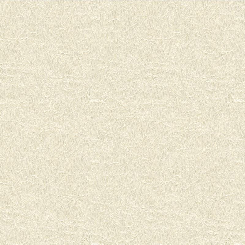Sample 4114.101.0 White Drapery Solid W Pattern Fabric by Kravet Basics
