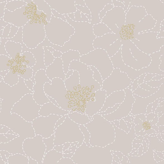 Purchase 4122-27008 A-Street Wallpaper, Gardena Lavender Embroidered Floral - Terrace