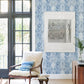 Purchase 4122-27013 A-Street Wallpaper, Pavord Blue Floral Shibori - Terrace12