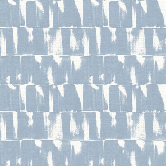 Purchase 4122-27025 A-Street Wallpaper, Bancroft Blue Artistic Stripe - Terrace