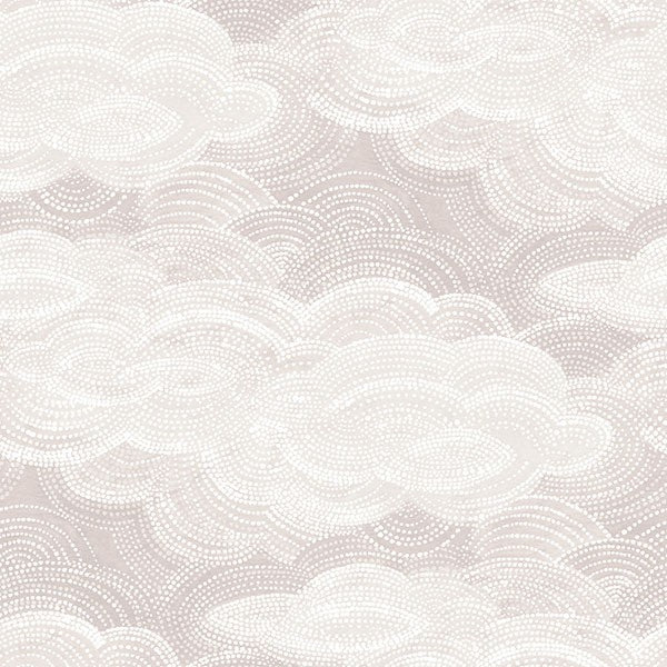 Purchase 4122-72407 A-Street Wallpaper, Vision Lavender Stipple Clouds - Terrace