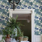 Purchase 4122-72411 A-Street Wallpaper, Medellin Blue Rainforest Floor - Terrace1