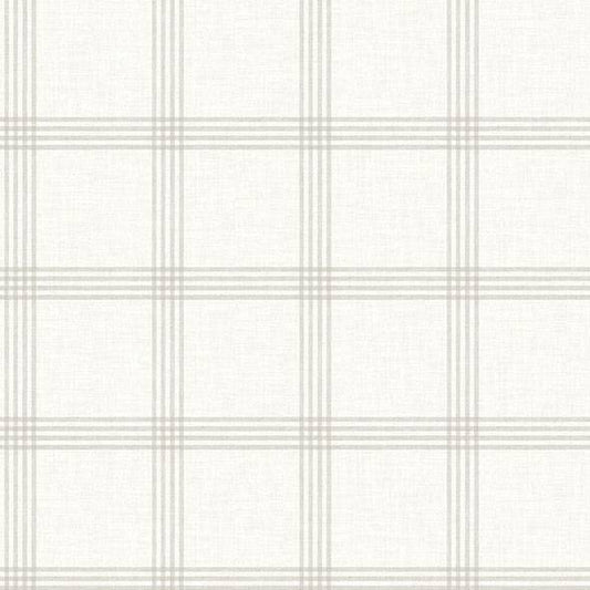 Purchase 4134-26994 Chesapeake Wallpaper, Twain Plaid - Wildflower