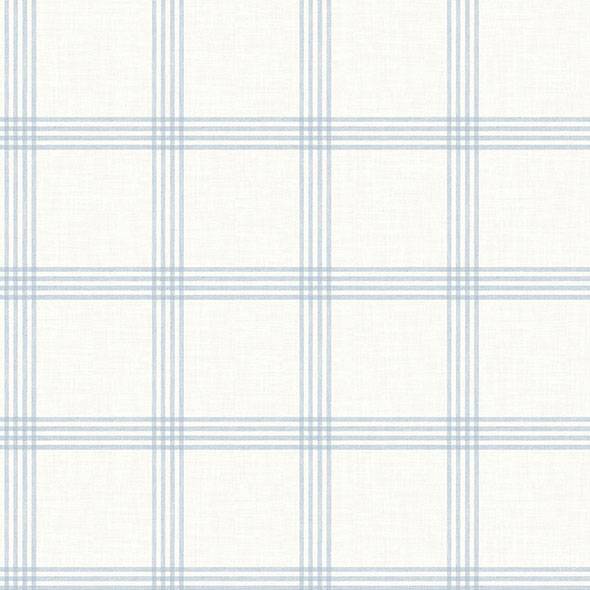 Purchase 4134-26995 Chesapeake Wallpaper, Twain Plaid - Wildflower