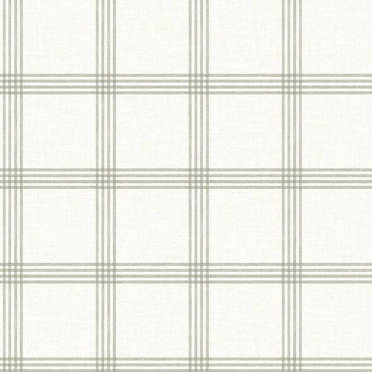 Purchase 4134-26996 Chesapeake Wallpaper, Twain Plaid - Wildflower